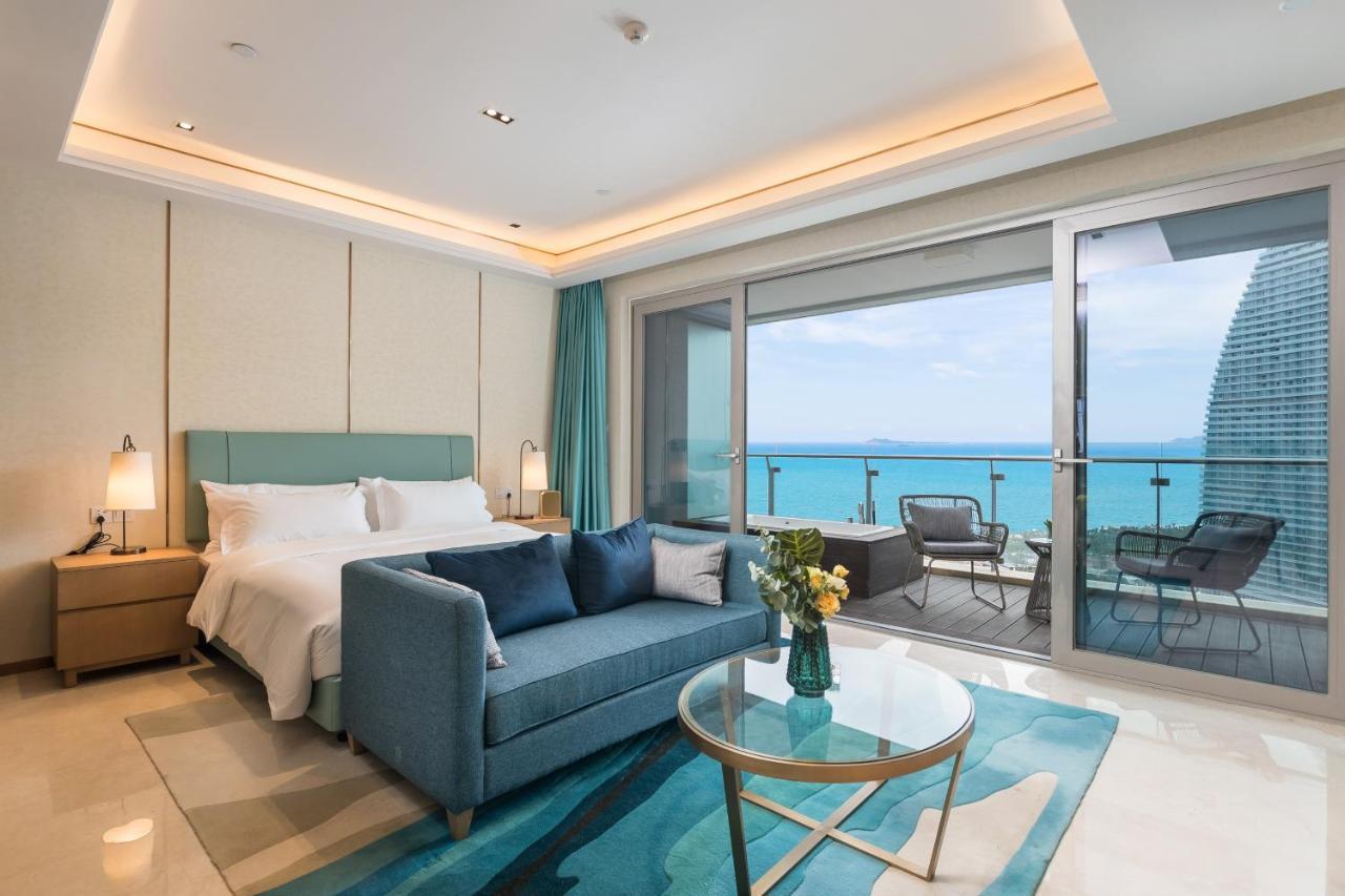 Neal Yat Seaview Apartment Haitang Bay Tam Á Ngoại thất bức ảnh